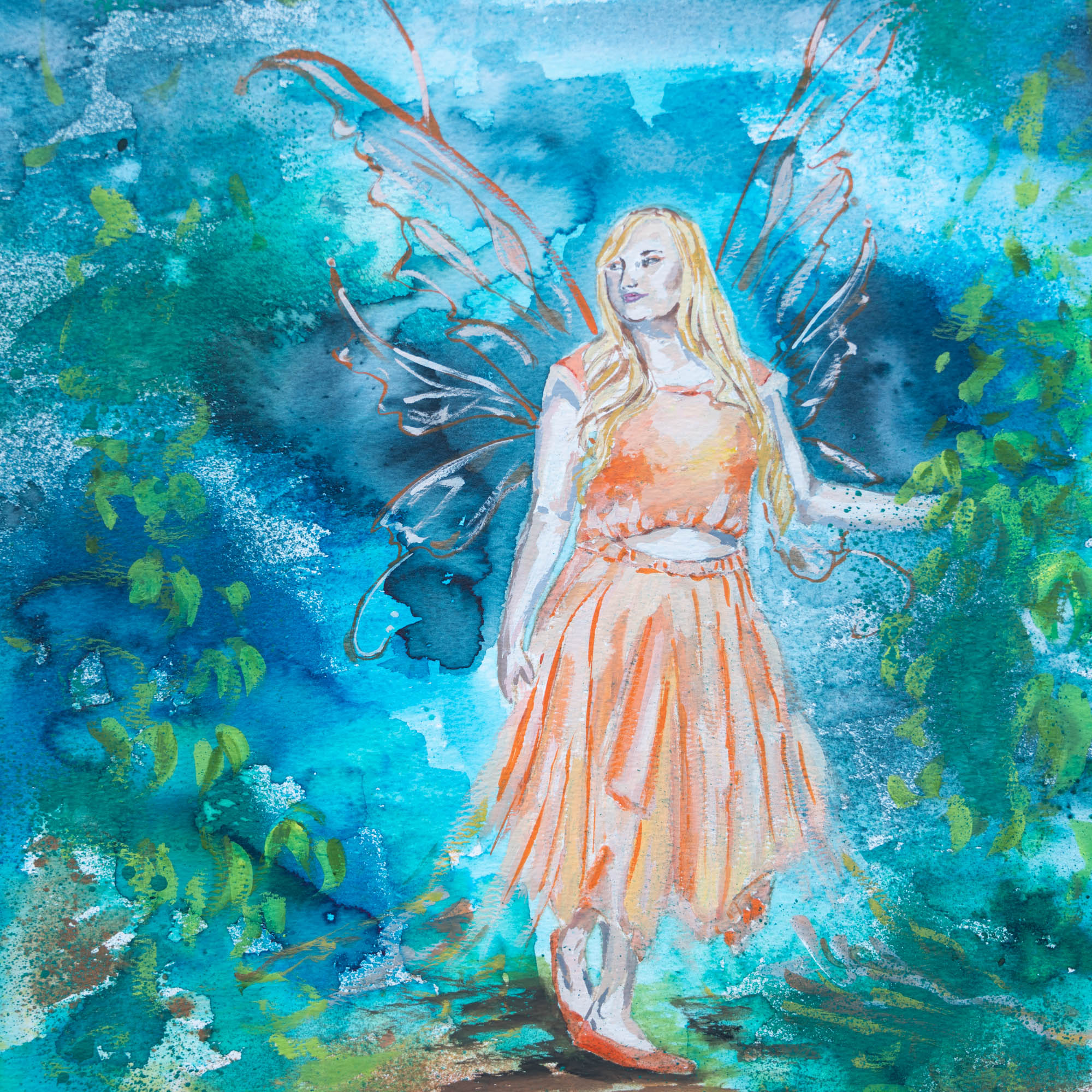 Ethereal fairy painting