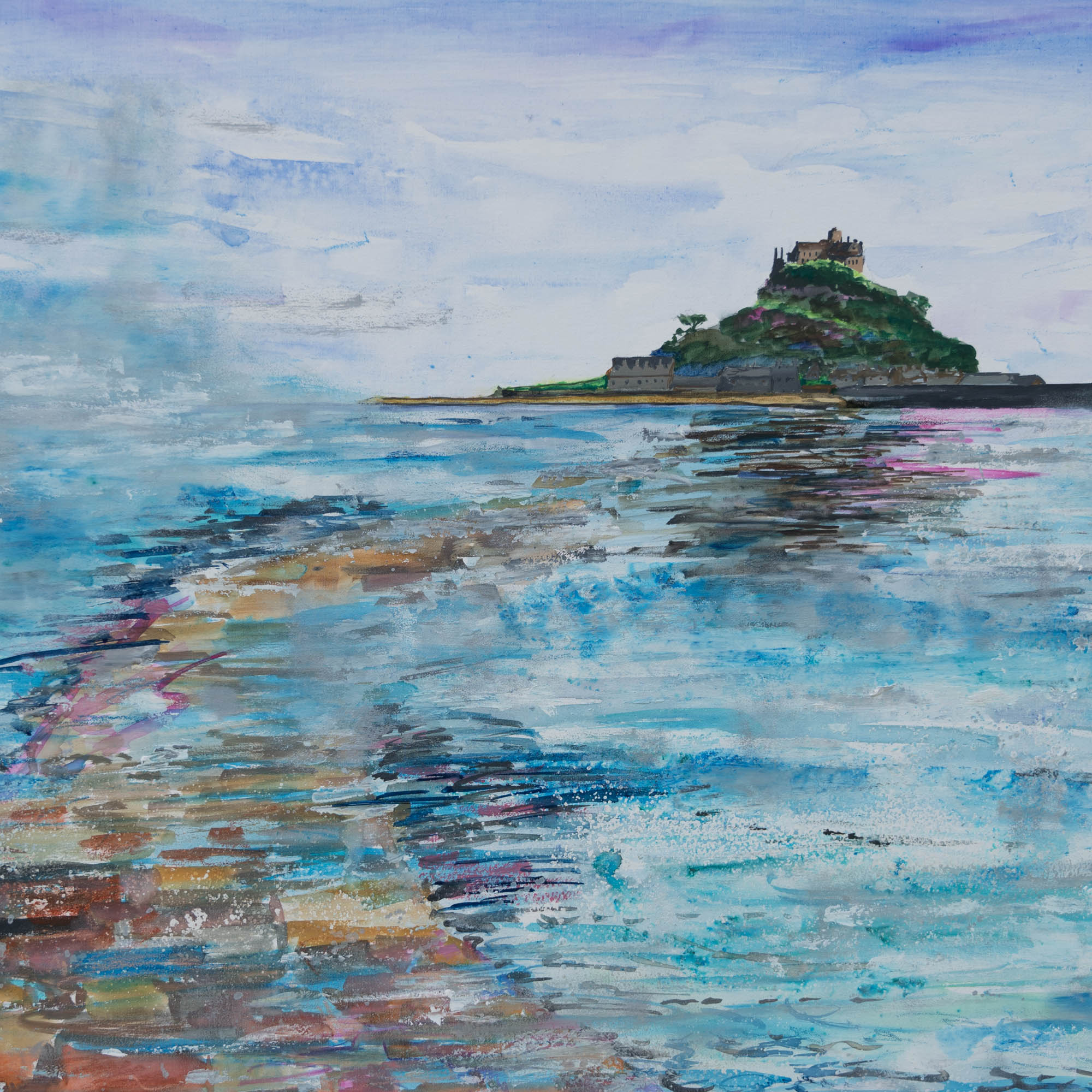 St Michael's Mount painting