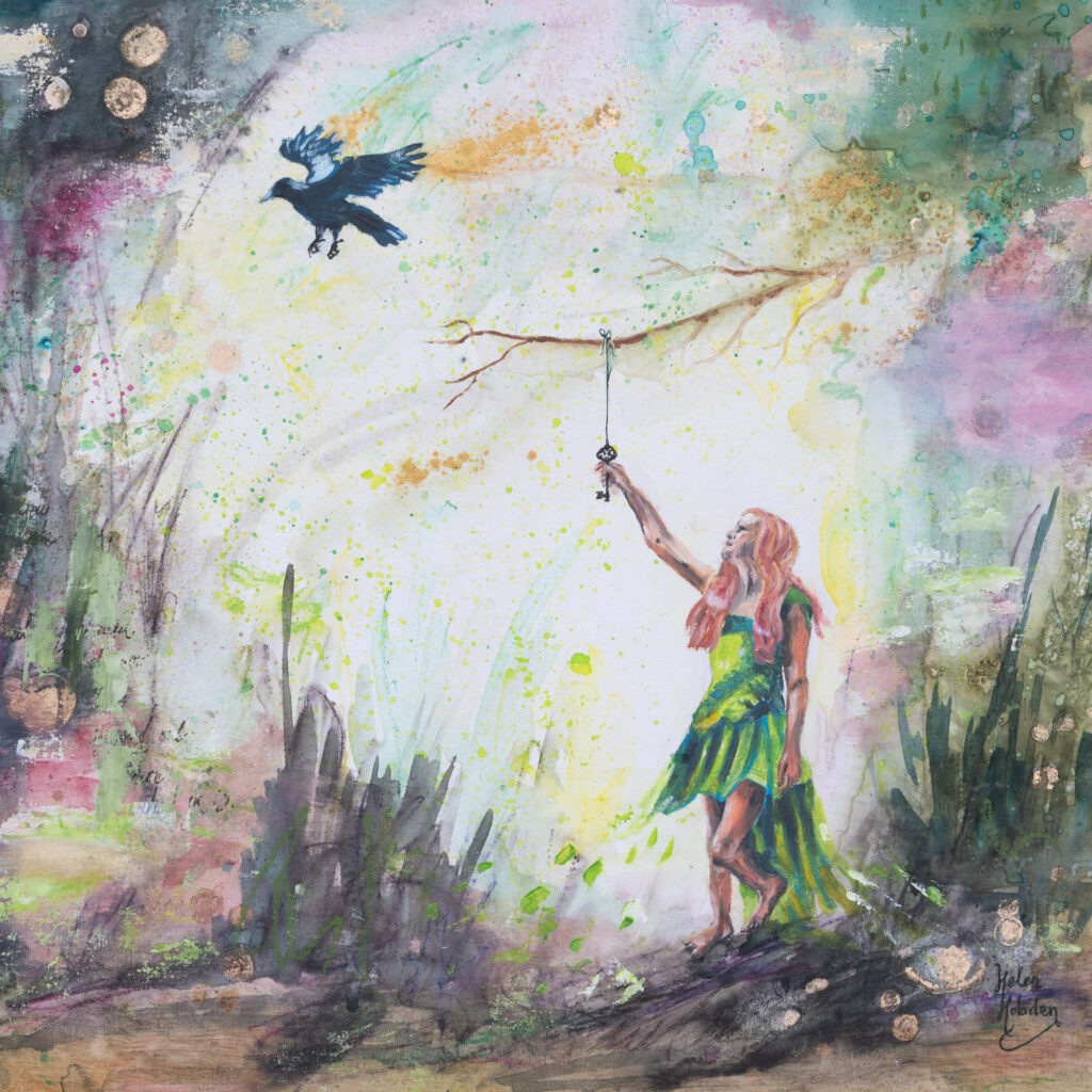 A magical fairytale painting